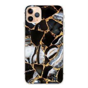 Black & Gold Marble Print iPhone 11 Pro Max Case🖤